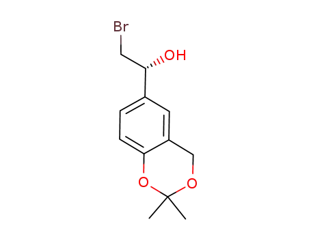 (R)-2-bromo-1-(2,2-dimethyl-4H-benzo[d][1,3]dioxin-6-yl)ethanol