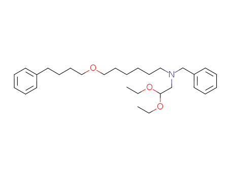 N-benzyl-N-diethyloxyethyl-6-(4-phenylbutoxy)hexylamine