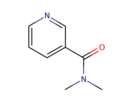 Molecular Structure of 6972-69-6 (N,N-DIMETHYLNICOTINAMIDE)