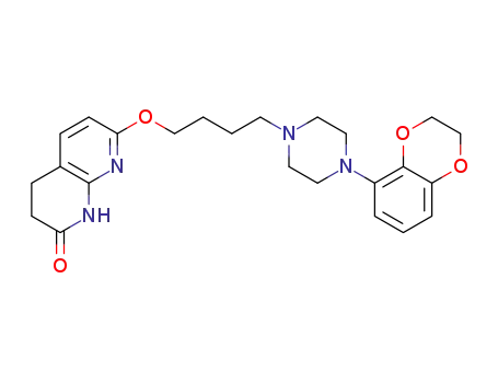 7-(4-(4-(2,3-dihydrobenzo[b][1,4]dioxin-5-yl)piperazin-1-yl)butoxy)-3,4-dihydro-1,8-naphthyridin-2(1H)-one