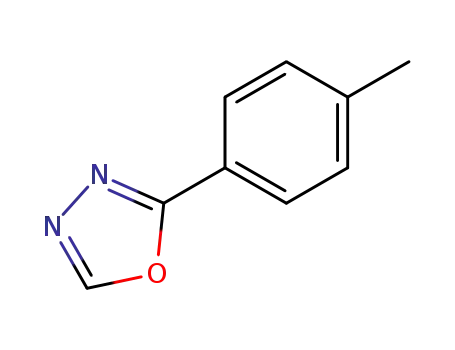 Molecular Structure of 827-58-7 (2-p-tolyl-1,3,4-oxadiazole)