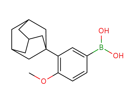 Boronic acid,B-(4-methoxy-3-tricyclo[3.3.1.13,7]dec-1-ylphenyl)-