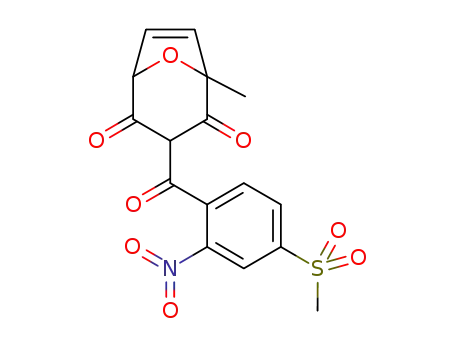 3-(4-methylsulfonyl-2-nitro-benzoyl)-1-methyl-8-oxa-bicyclo[3.2.1]oct-6-ene-2,4-dione