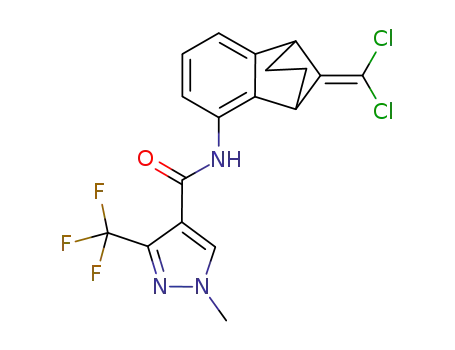 1-methyl-3-trifluoromethyl-1H-pyrazole-4-carboxylic acid (9-dichloromethylidene-benzonorbornene-5-yl)amide