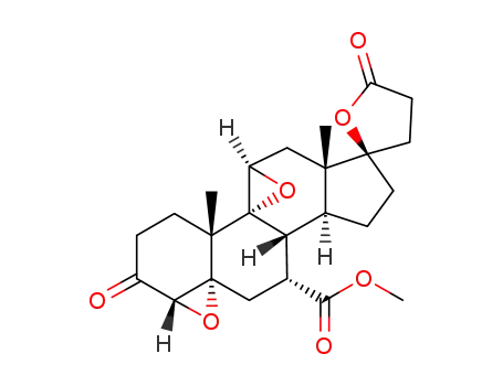 7-methyl hydrogen 4α,5α:9α,11α-diepoxy,17-hydroxy-3-oxo-17α-pregnane-7α,21-dicarboxylate, γ-lactone