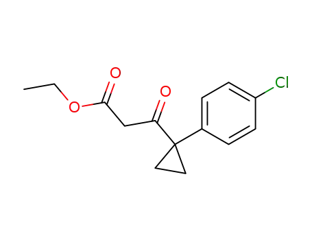 ethyl 1-(p-chlorophenyl)-β-oxo-cyclopropanepropionate