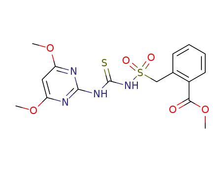N-(2-Methoxycarbonylbenzyl)sulfonyl-N'-(4,6-dimethoxy-2-pyrimidinyl) thiourea