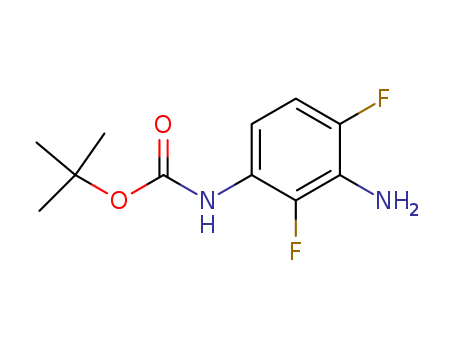 Carbamic acid, (3-amino-2,4-difluorophenyl)-, 1,1-dimethylethyl ester