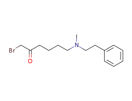 6-[N-methyl-N-(2-phenylethyl)-amino]-2-oxohexylbromide