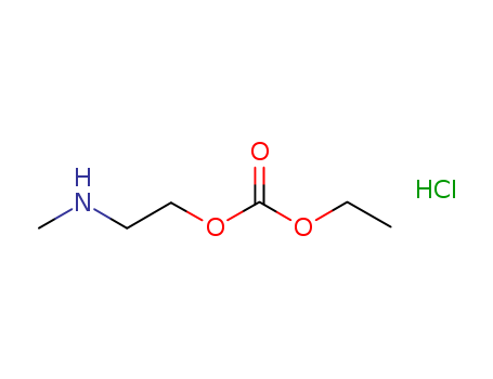 Carbonic acid, ethyl 2-(methylamino)ethyl ester, hydrochloride