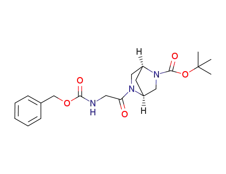 1,1-dimethylethyl(1S,4S)-5-(N-{[benzyloxy]carbonyl}glycyl)-2,5-diazabicyclo[2.2.1]heptane-2-carboxylate