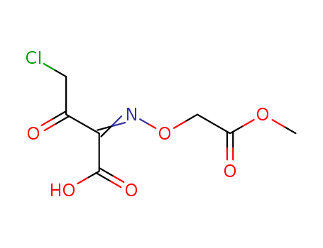 4-CHIORO-2-(Z)-METHOXYCARBONYL METHOXYIMINO-3-OXOBUTYRIC ACID