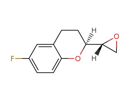 [1S*(R*)]-6-fluoro-3,4-dihydro-2-(oxiran-2-yl)-2H-chromene