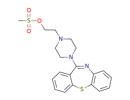 11-[4-(2-methanesulphonylethyl)-1-piperazinyI]dibenzo[b,f][1,4]thiazepine