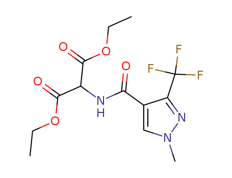 2-[(1-methyl-3-trifluoromethyl-1H-pyrazol-4-carbonyl)-amino]-malonic acid diethyl ester
