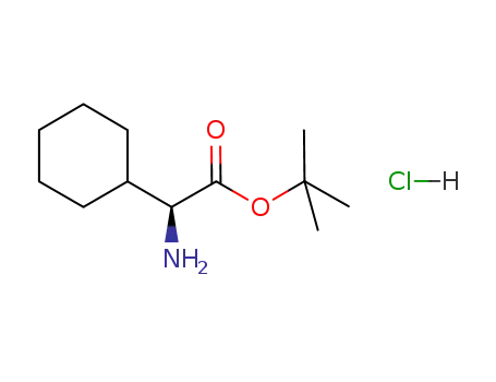 tert-butyl (2S)-amino(cyclohexyl)ethanoate hydrochloride