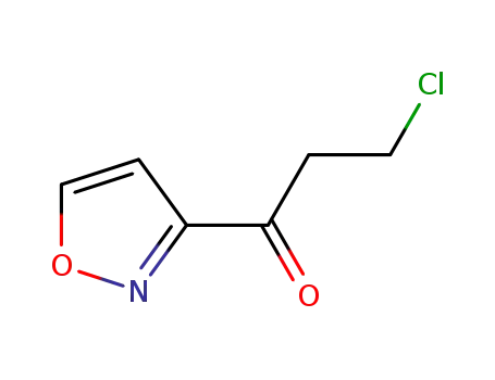 1-Propanone,3-chloro-1-(3-isoxazolyl)-(9CI)