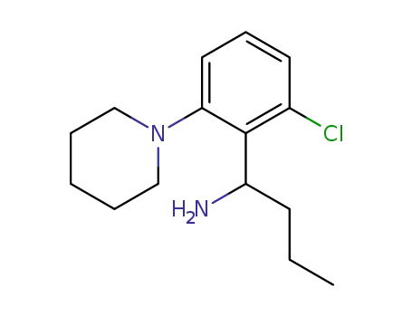 1-(6-chloro-2-piperidino-phenyl)-1-butylamine