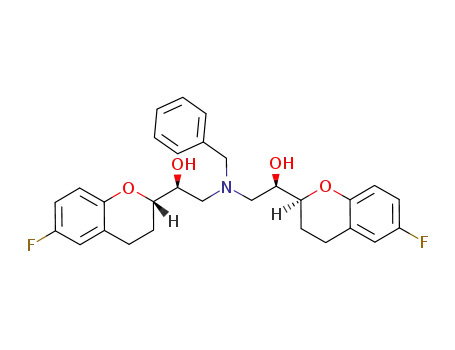 (+/-)-[2R*[1S*,5R*(R*)]]-α,α'-[phenylmethyliminobis(methylene)]bis[6-fluoro-3,4-dihydro-2H-1-benzopyran-2-methanol]