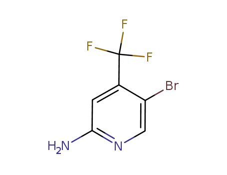 Molecular Structure of 944401-56-3 (2-AMINO-5-BROMO-4-TRIFLUOROMETHYLPYRIDINE)