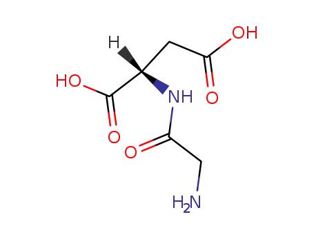 Molecular Structure of 4685-12-5 (GLYCYL-L-ASPARTIC ACID)