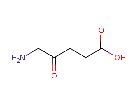Molecular Structure of 106-60-5 (Pentanoic acid,5-amino-4-oxo-)