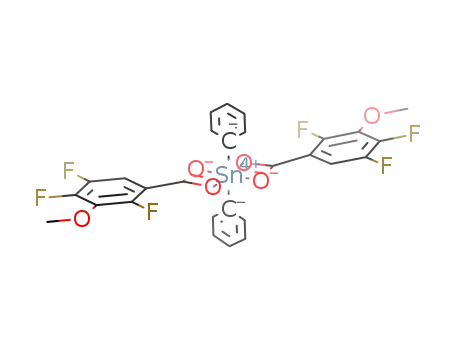 [(diphenyltin)(2,4,5-trifluoro-3-methoxybenzoic acid(-H)(1-))2]