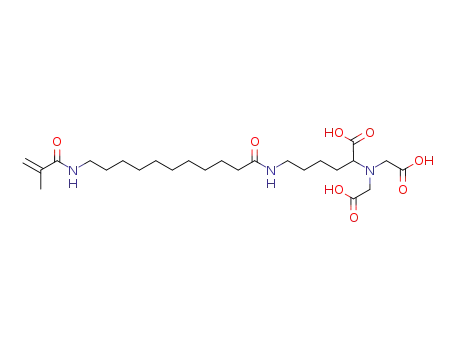 2,2'-(1-carboxy-5-(11-methacrylamidoundecanamido)pentylazanediyl)diacetic acid