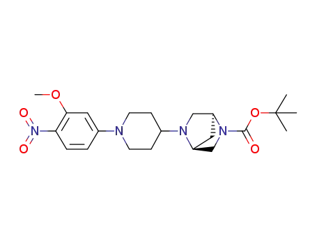 1,1-dimethylethyl (1S,4S)-5-{1-[3-(methyloxy)-4-nitrophenyl]-4-piperidinyl}-2,5-diazabicyclo[2.2.1]heptane-2-carboxylate