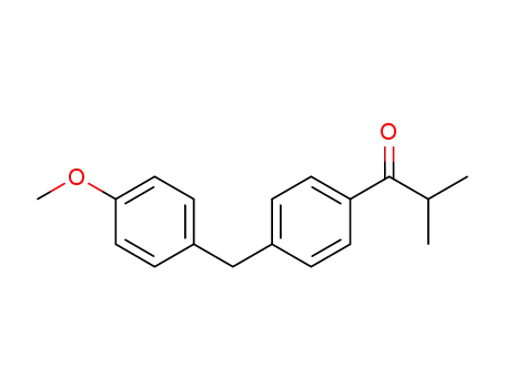 1-[4-(4-methoxybenzyl)phenyl]-2-methylpropan-1-one
