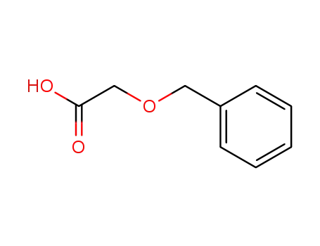 Molecular Structure of 30379-55-6 (Benzyloxyacetic acid)