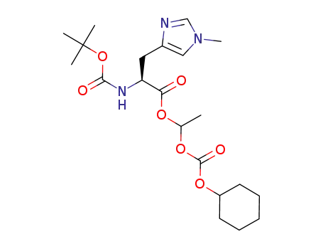 Nα-tert-butoxycarbonyl-Nϖ-methyl-L-histidine 1-(cyclohexyloxycarbonyloxy)ethyl ester