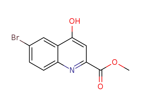 6-bromo-4-hydroxyquinoline-2-carboxylic acid methyl ester