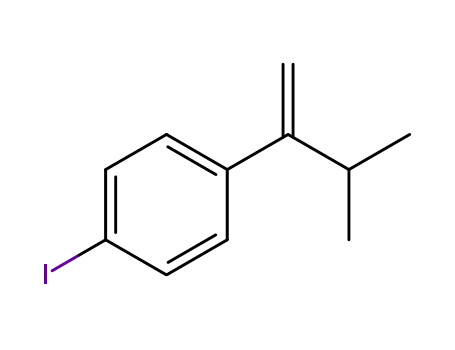 1-iodo-4-(2-methyl-1-methylene-propyl)-benzene