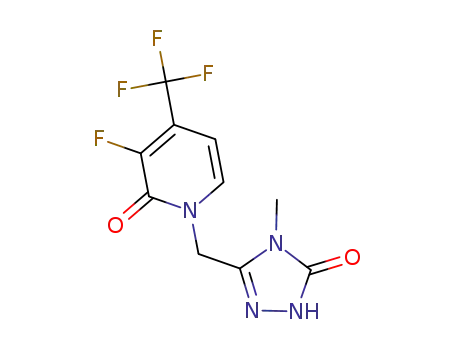 3-fluoro-1-[(4-methyl-5-oxo-4,5-dihydro-1H-1,2,4-triazol-3-yl)methyl]-4-(trifluoromethyl)pyridin-2(1 H)-one
