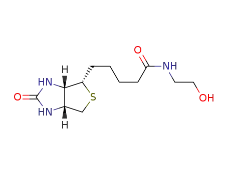 Molecular Structure of 95611-10-2 (2-(biotinylamido)ethanol)
