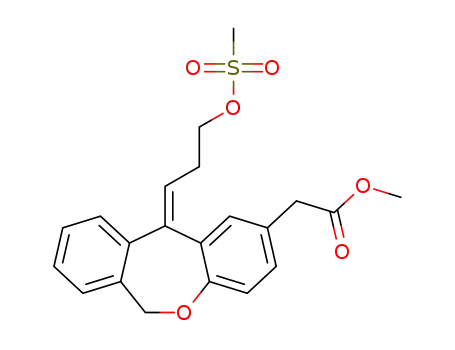 methyl 2-{11-[(Z)-3-(methanesulfonyloxy)propylidene]-6,11-dihydrodibenzo[b,e]oxepin-2-yl}acetate
