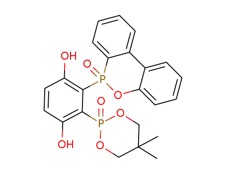 6-(2-(5,5-dimethyl-2-oxido-1,3,2-dioxaphosphinan-2-yl)-3,6-dihydroxyphenyl)-6H-dibenzo[c,e][1,2]oxaphosphinine 6-oxide