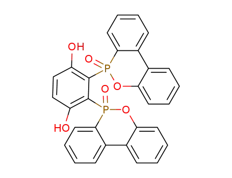 6,6'-(3,6-dihydroxy-1,2-phenylene)bis(6H-dibenzo[c,e][1,2]oxaphosphinine-6-oxide)