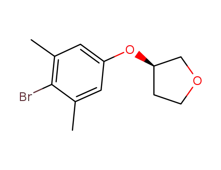 (R)-3-(4-bromo-3,5-dimethyl-phenoxy)-tetrahydro-furan