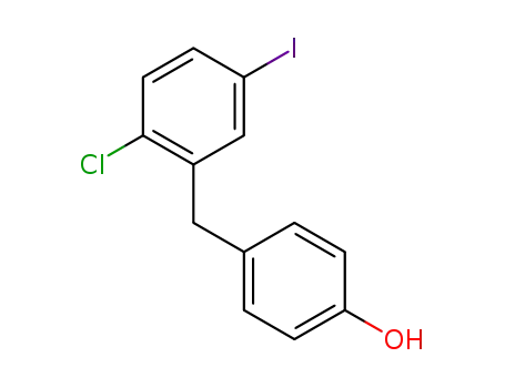 4-(2-chloro-5-iodobenzyl)phenol