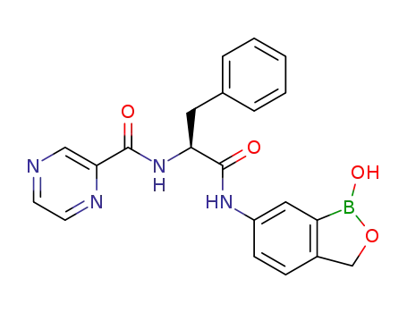 (S)-N-{1-[(1-hydroxy-1,3-dihydro-2,1-benzoxaborol-6-yl)amino]-1-oxo-3-phenylpropan-2-yl}pyrazine-2-carboxamide