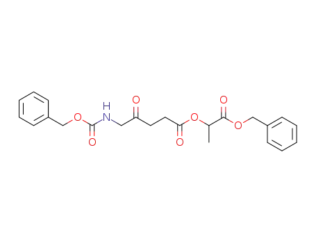 1-(benzyloxycarbonyl)ethyl 5-(Cbz-amino)-4-oxopentanoate