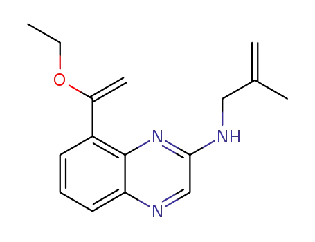 8-(1-ethoxyvinyl)-N-(2-methylallyl)quinoxalin-2-amine