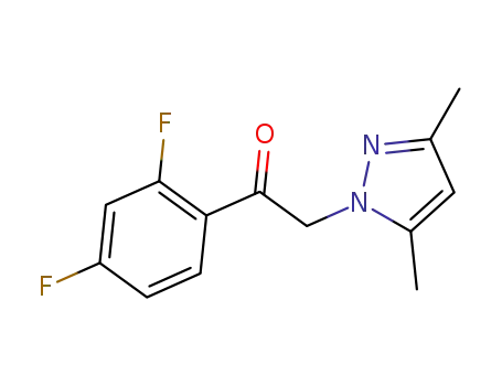 1-(2,4-difluorophenyl)-2-(3,5-dimethyl-1H-pyrazol-1-yl)ethanone