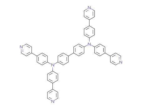 N,N,N’,N’-tetrakis(4-(4-pyridine)-phenyl) biphenyl-4,4’-diamine