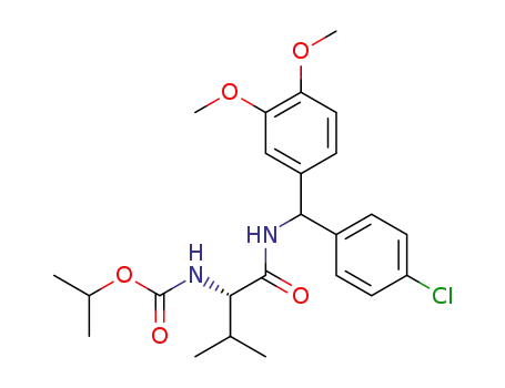 isopropyl((2S)-1-(((3,4-dimethoxylphenyl)(4-chlorophenyl)methyl)amino)-3-methyl-1-oxobutan-2-yl)carbamate