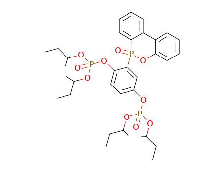 2-(6-oxido-6H-dibenz(c,e)(1,2)oxaphosphorin-6-yl)-1,4-benzenedi(di(sec-butyl) phosphate)