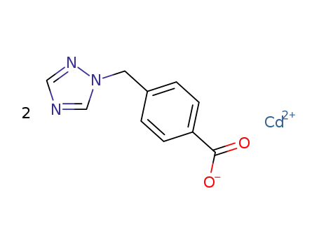 [Cd(4-(1H-1,2,4-triazol-1-ylmethyl)benzoic acid-H2)2]n