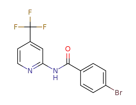 4-bromo-N-(4-(trifluoromethyl)pyridin-2-yl)benzamide